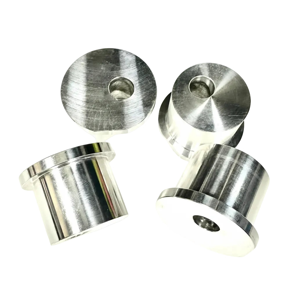 Nissan GTR R35 aluminum offset power steering rack bushings