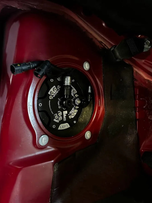 ATR Performance R35 GTR Fuel feed and return set for Radium Hanger